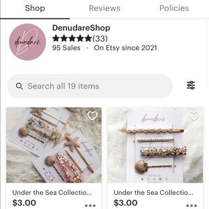 Denudaré Shop on Etsy